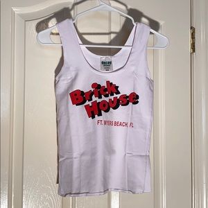 Brick House Restaurant Uniform Tank Ft. Myers Med.
